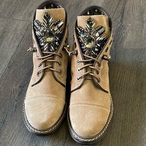 Vince Camuto "Sefella" Embellished Booties - NEW